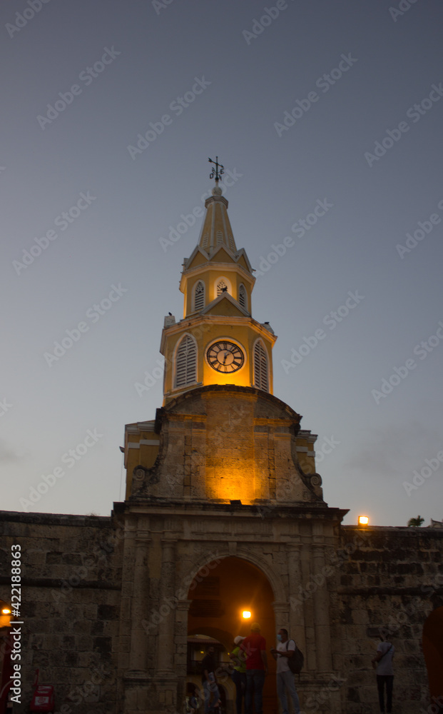 Cartagena tower clock