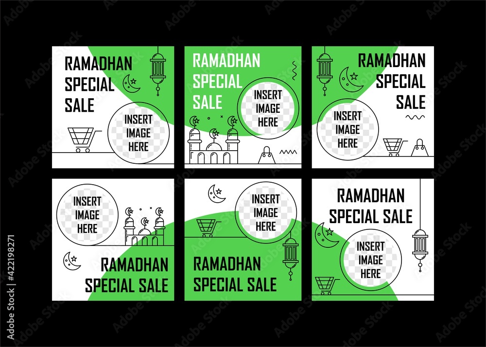 Creative ramadhan sale banner design. Easy to edit with vector file. Can use for your creative content. Especially about ramadhan month celebration.