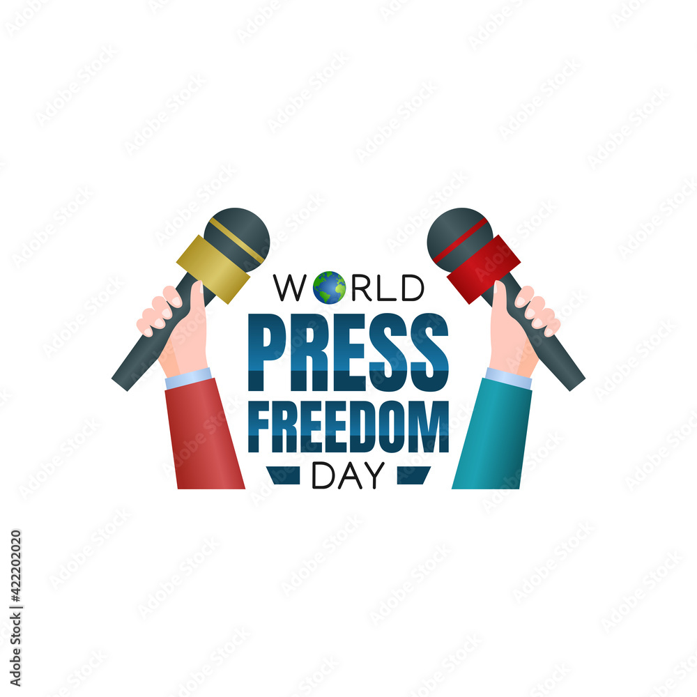 vector graphic of world press freedom day good for world press freedom ...