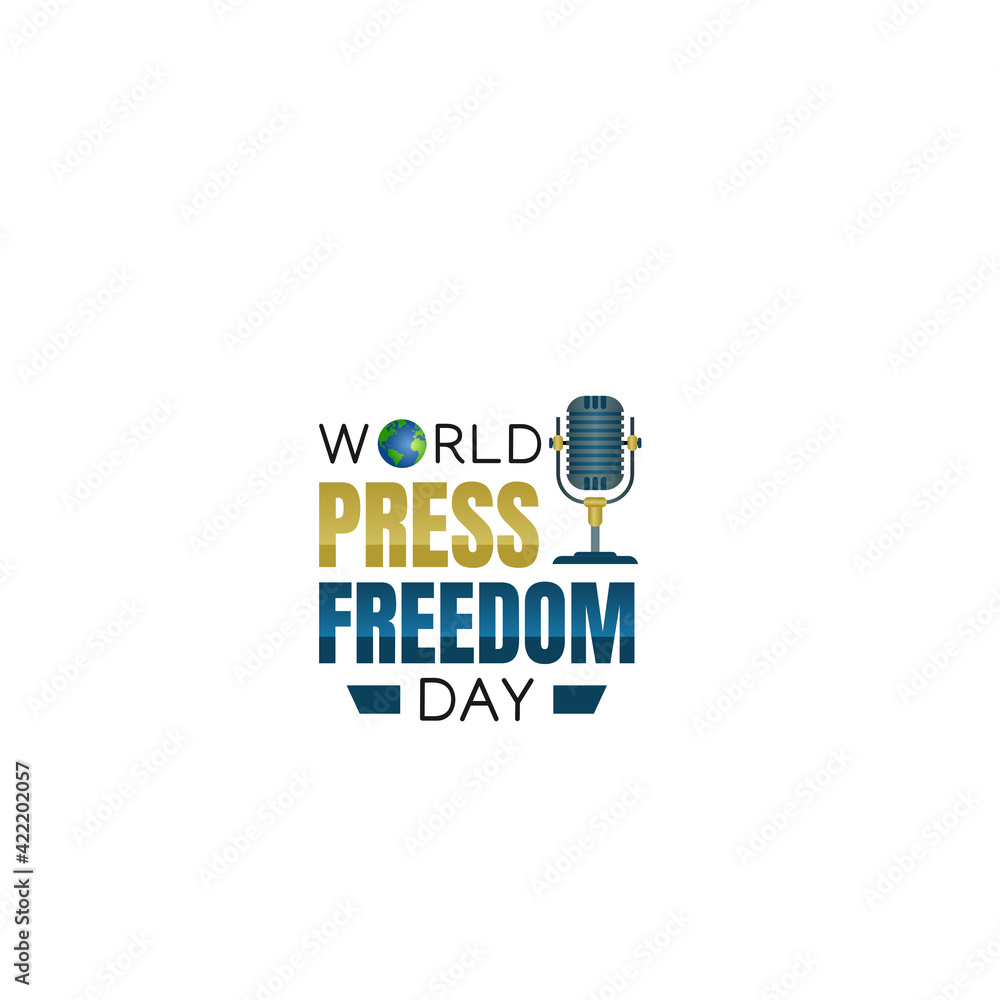 vector graphic of world press freedom day good for world press freedom ...