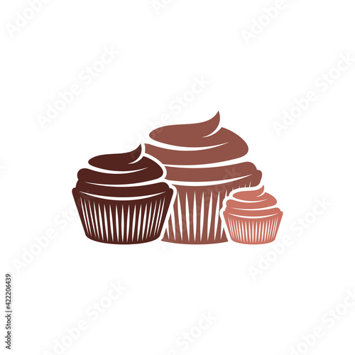 Chocolate logo design vector illustration, Creative Chocolate logo design concept template, symbols icons