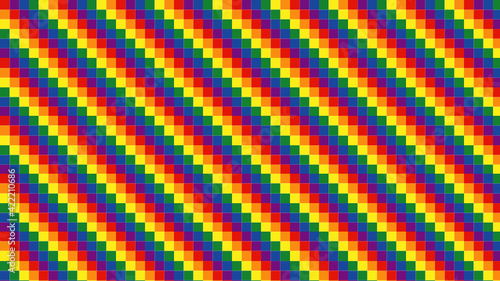 pixel lgbt flag
