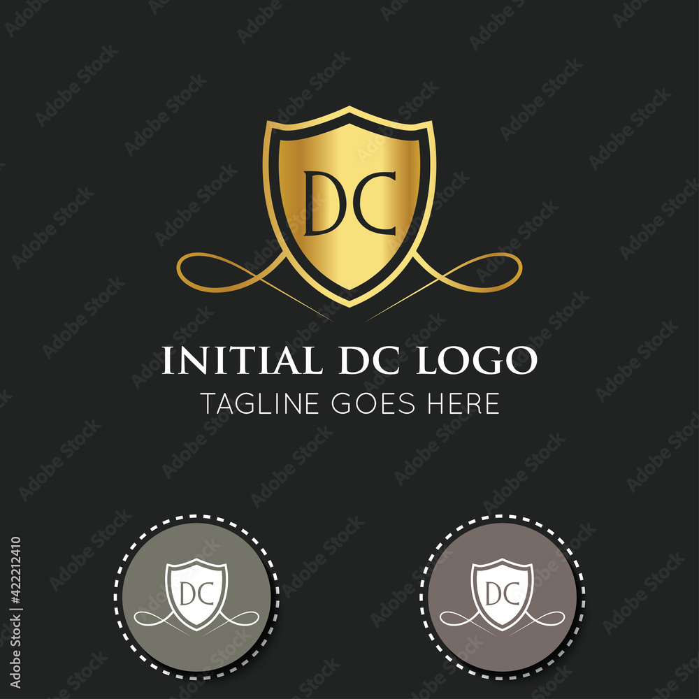 illustration vector graphic initial dc letter logo or icon best for branding and icon illustration vector graphic initial dc letter logo or icon best for branding and icon