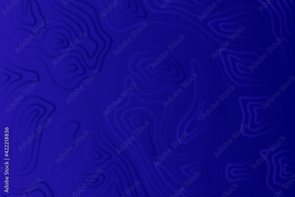Blue wave pattern. Abstract gradient background. Vector illustration.