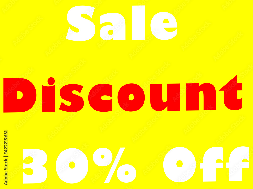 This is a sale banner that is showing a discount offer. This is a sale banner that is showing a discount offer.