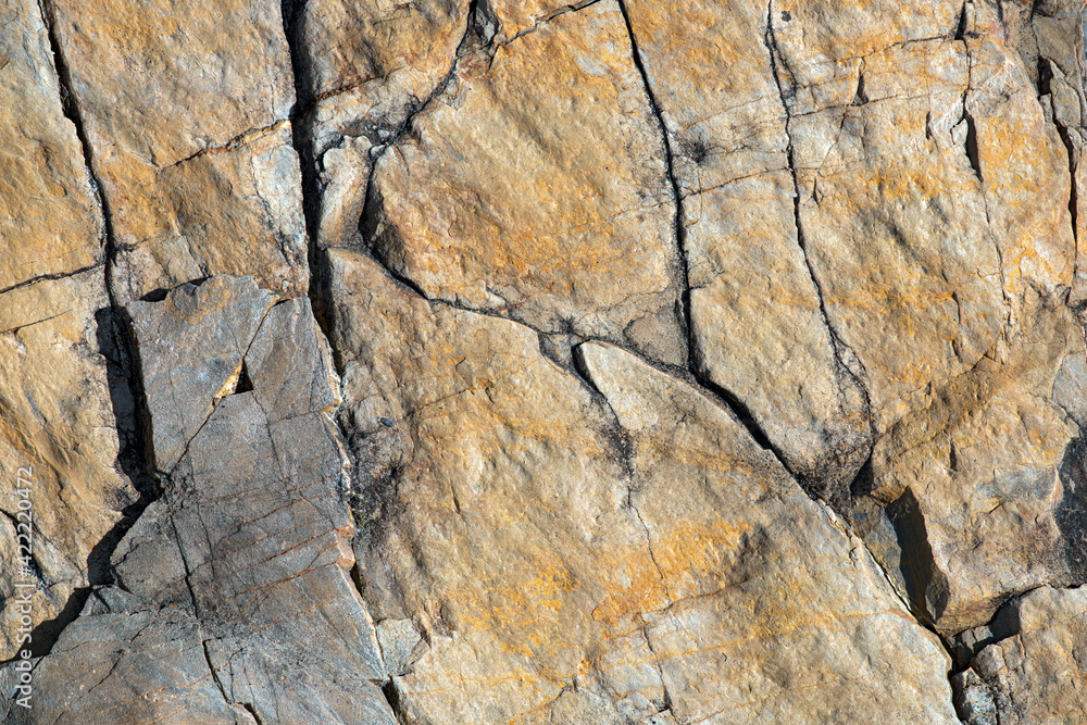 Abstract patterns of fractured rock Abstract patterns of fractured rock