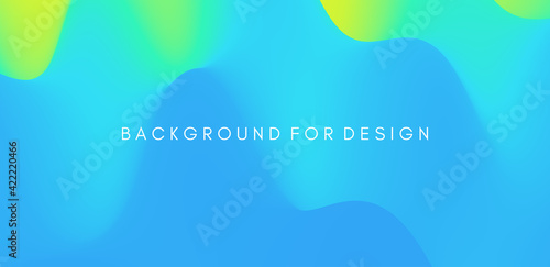 Abstract background with dynamic effect. Trendy gradients. 3D vector Illustration for advertising, marketing or presentation.
