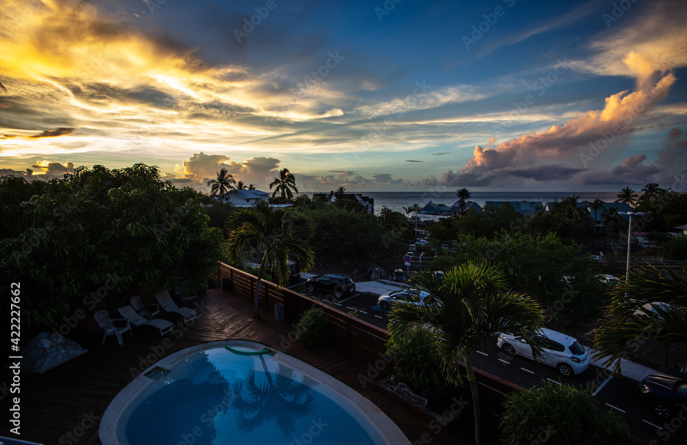 Coastline of Boucan Canot Reunion Island Coastline of Boucan Canot Reunion Island