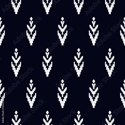 Ikat patterns fabric boho motif 