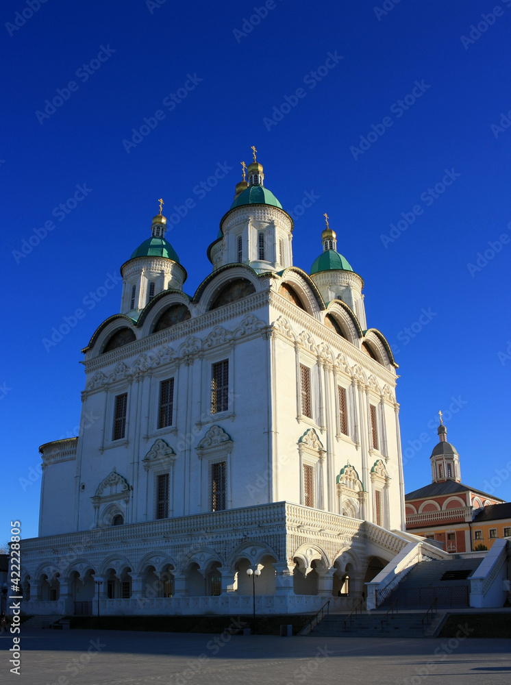 Fototapeta premium Old stone orthodox christian cathedral