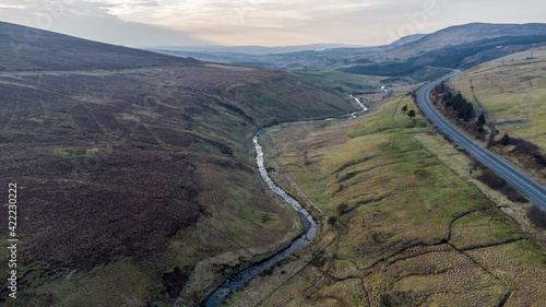 Aerial of Glenshane Road