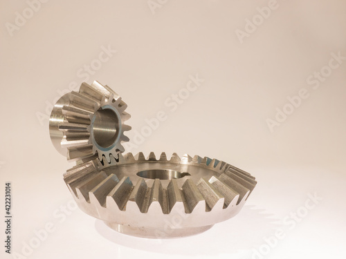 Foto bevel gears: cone-shaped gear