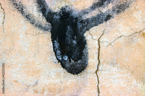 Background image. Wall texture.