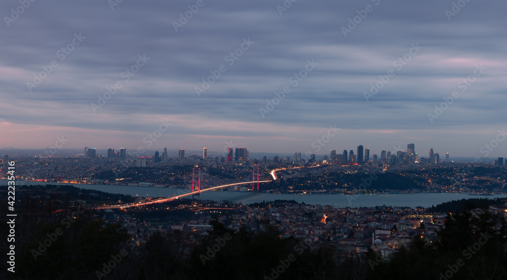 15 July Martyrs Bridge in Istanbul, Turkey 15 July Martyrs Bridge in Istanbul, Turkey