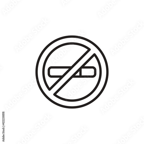 No Smoking icon in vector. Logotype Free Download No Smoking icon in vector. Logotype - GFXLoad
