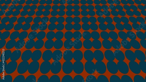 Background with colorful graphic pattern that tilts up and moves down, composed of geometric shapes, in 4K and 16: 9 video format.