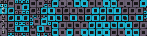 Abstract Geometric Pattern generative computational art illustration