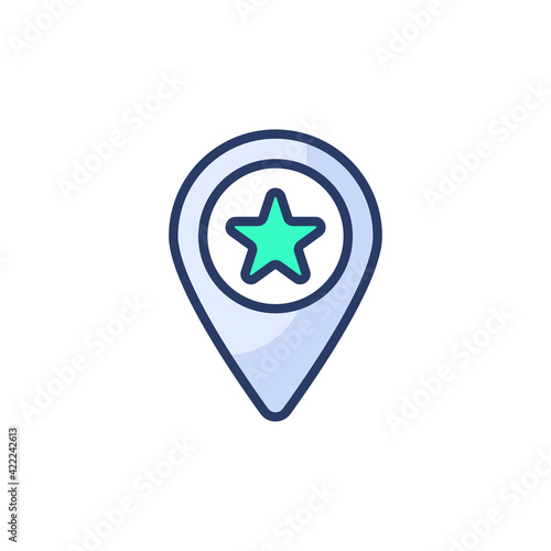 Free Download Favorite Location icon in vector. Logotype - GFXLoad