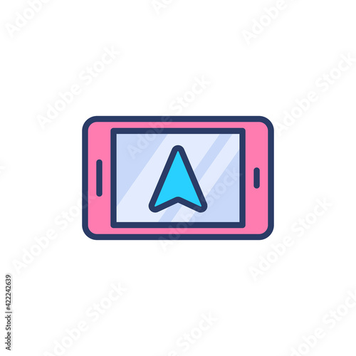 Free Download GPS Navigation icon in vector. Logotype - GFXLoad