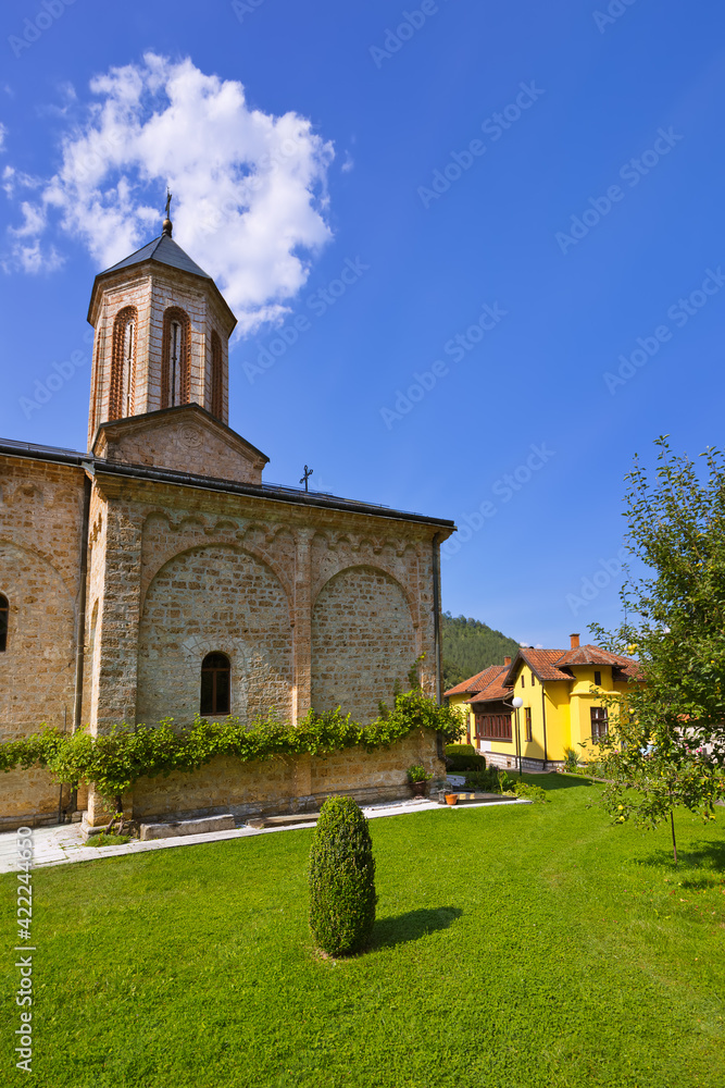 The medieval monastery Raca - Serbia The medieval monastery Raca - Serbia