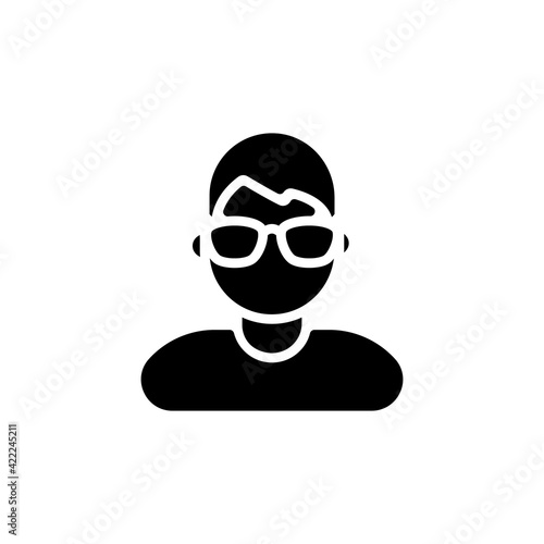 Blinder icon in vector. Logotype