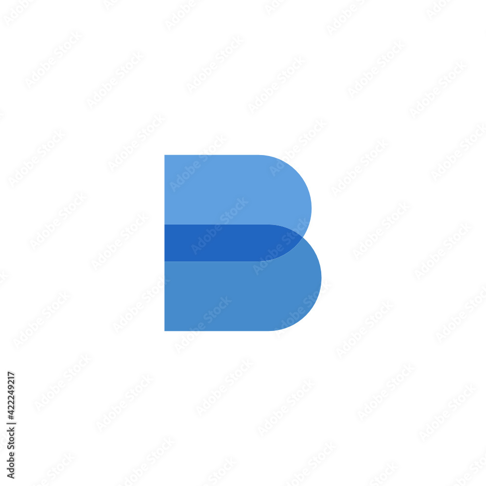 B logo design