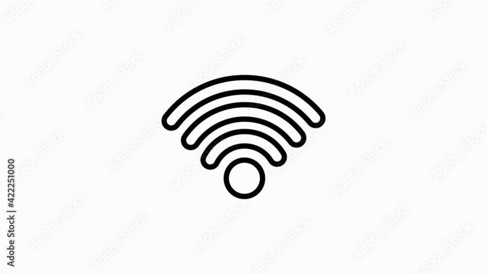 ELECTRONICS icon with line design isolated on white background. Motion graphic. ELECTRONICS icon with line design isolated on white background. Motion graphic.