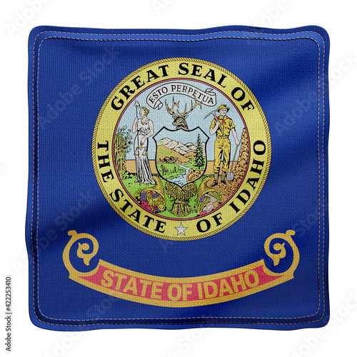 Idaho State flag photo