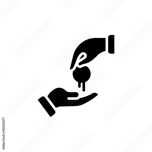 Tenant icon in vector. Logotype