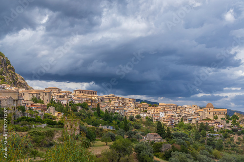 Stilo, old town in Calabria, Italy