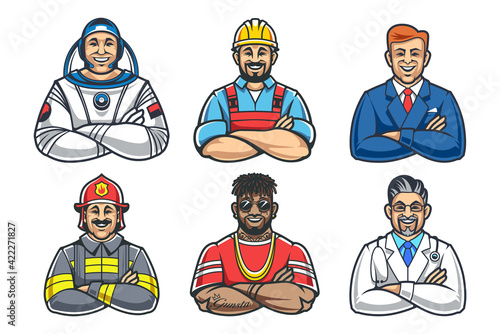 Profession Vector Characters Set