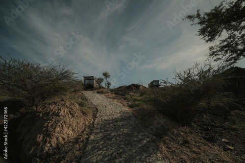 Mountains in Hatta Dubai UAE 