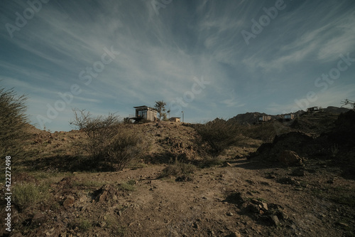 Mountains in Hatta Dubai UAE 