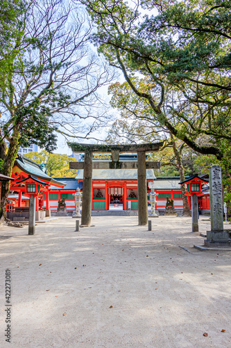 春の筑前國一之宮 住吉神社 福岡県博多区 Sumiyoshi Shrine in spring Fukuoka-ken Hakata-ku