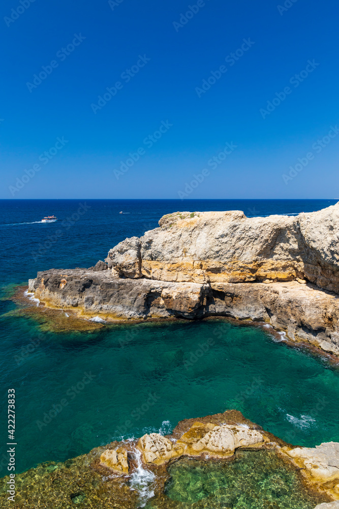 Southernmost place in Puglia, Punta Ristola, Castrignano del Capo, Apulia, Italy Southernmost place in Puglia, Punta Ristola, Castrignano del Capo, Apulia, Italy
