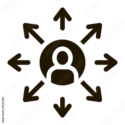 Different Areas Of Activity Icon Vector