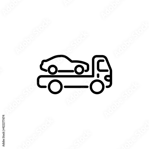 Car Delivery icon in vector. Logotype
