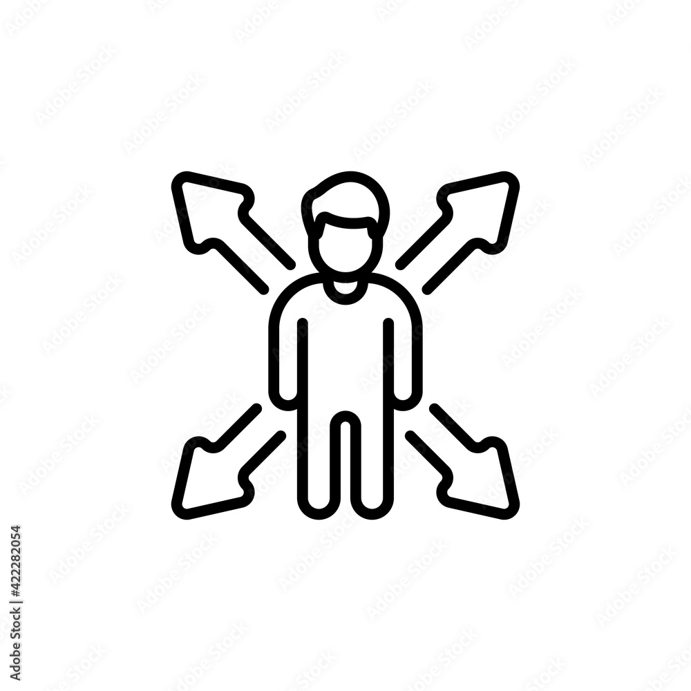 Obraz premium Soft Skill icon in vector. Logotype