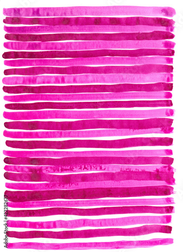 pattern of watercolor repeating stripes pink and blue