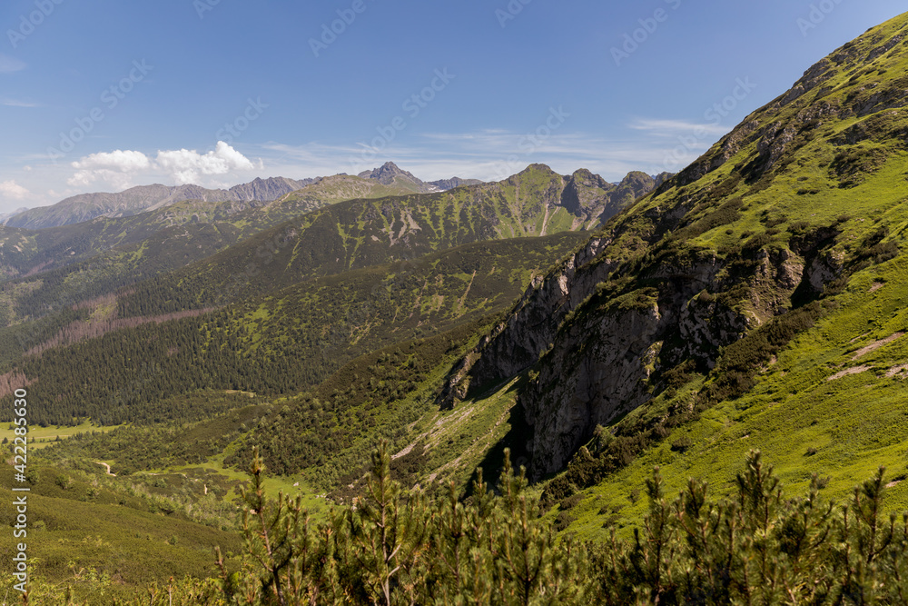 mountain landscape, mountain view, hiking trails