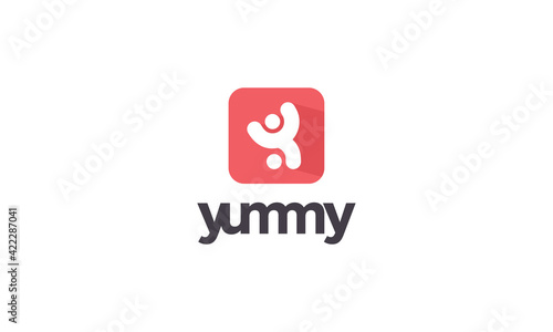 Symbol Letter Y Playful Logo Design Inspirations