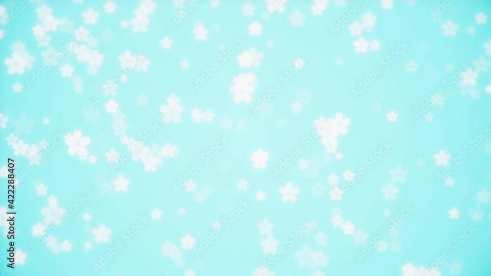 Cherry blossom loop background Cherry blossom loop background