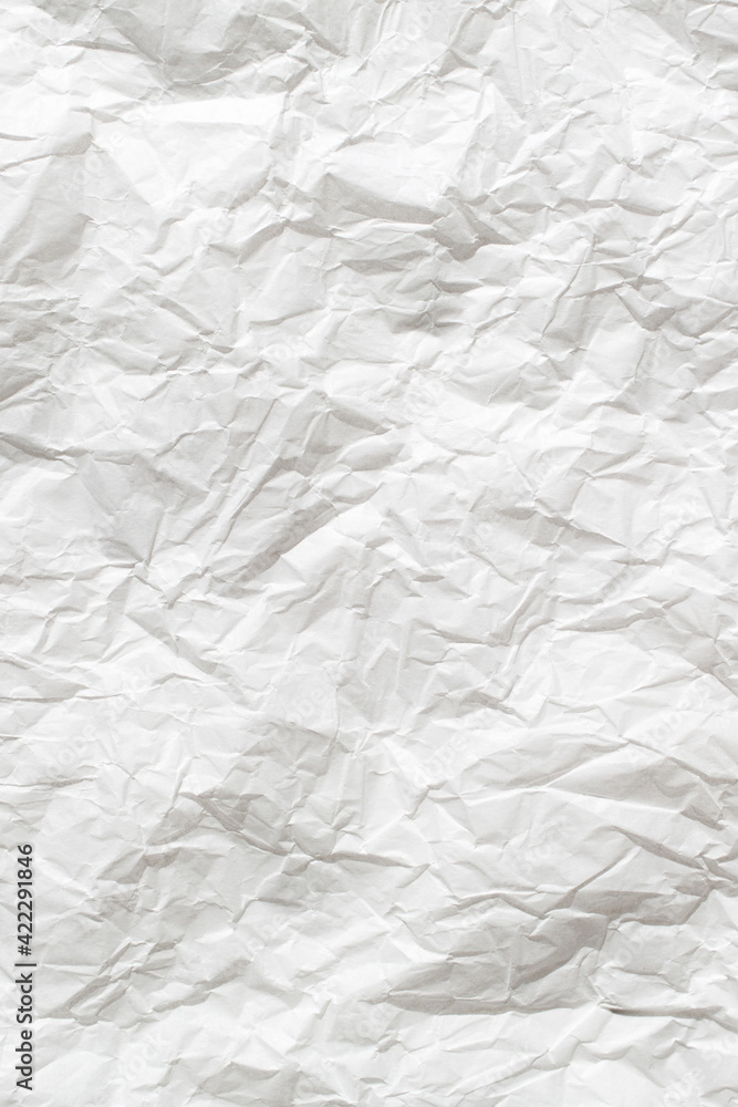 empty textured background. sheet of crumpled white paper empty textured background. sheet of crumpled white paper