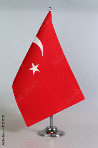 Table Flag of , Flagpole.