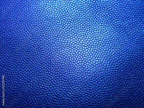 blue leather texture