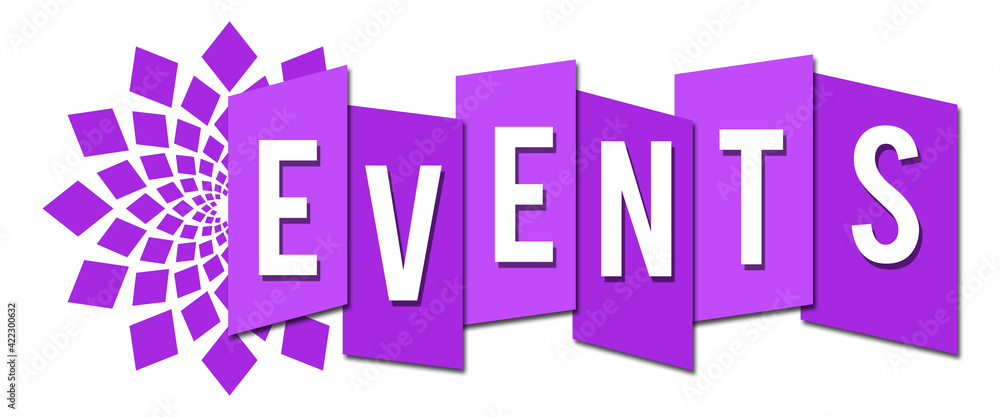 Events Circular Professional Purple Events Circular Professional Purple