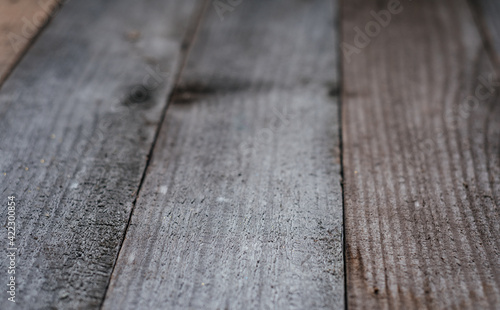 Perspective brown wood background, old wooden planks texture