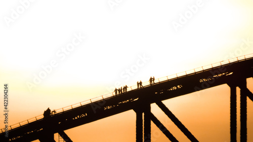 bridge over the river