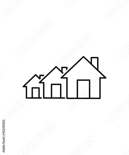 home icon vector best line icon.
