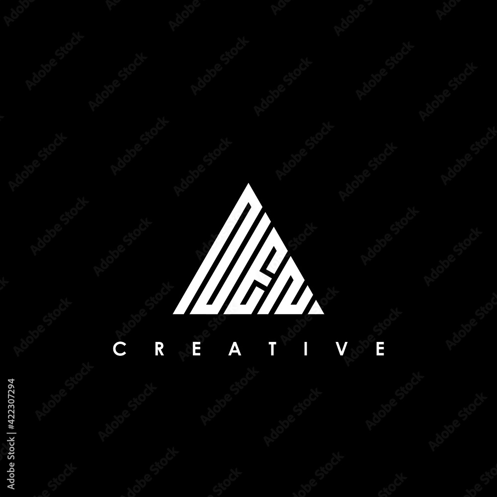 NEN Letter Initial Logo Design Template Vector Illustration NEN Letter Initial Logo Design Template Vector Illustration
